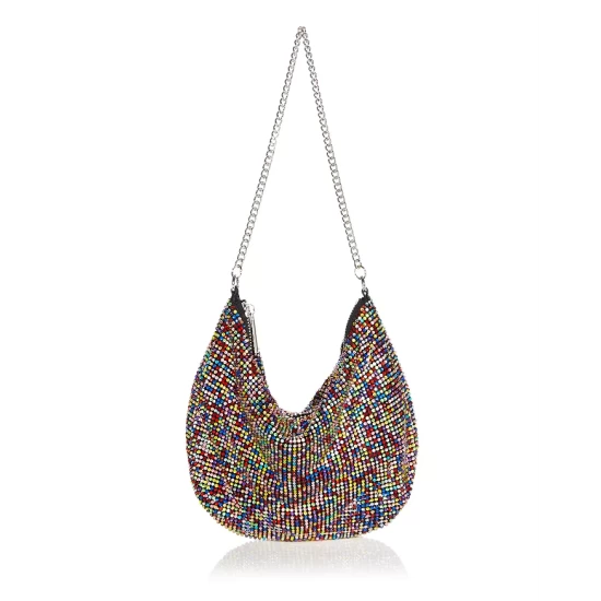 Flash Sale 🥰 AQUA Crystal Mesh Shoulder Bag - 100% Exclusive Rainbow 👍 1 Flash Sale 🥰 AQUA Crystal Mesh Shoulder Bag - 100% Exclusive Rainbow 👍