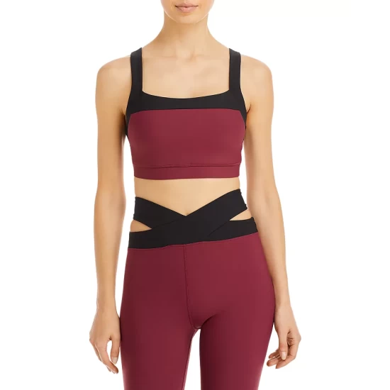 Budget โจ AQUA Colorblock Bra & Cutout Super High Rise 7/8 Leggings - 100% Exclusive Black ๐ 2 Budget โจ AQUA Colorblock Bra & Cutout Super High Rise 7/8 Leggings - 100% Exclusive Black ๐ - Image 2