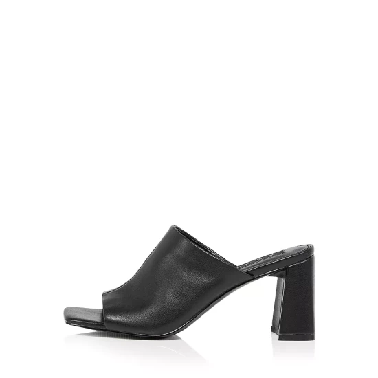 Brand new ๐ AQUA Women's Toga High Heel Slide Sandals - 100% Exclusive Dark Tan โจ 2 Brand new ๐ AQUA Women's Toga High Heel Slide Sandals - 100% Exclusive Dark Tan โจ - Image 2