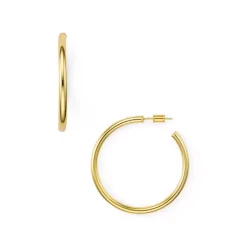 Coupon 🎉 AQUA Hoop Earrings In 18K Gold-Plated Sterling Silver, 18K Rose Gold-Plated Sterling Silver Or Sterling Silver - 100% Exclusive 🥰