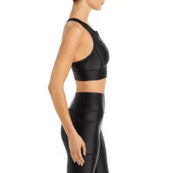 Cheapest 🧨 AQUA High Shine Longline Sports Bra - 100% Exclusive Black ✔️ -AQUA Elegant shop unnamed file 4266