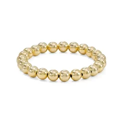 Budget 🥰 AQUA Beaded Stretch Bracelet In 18K Gold-Plated Sterling Silver Or Sterling Silver - 100% Exclusive 👏