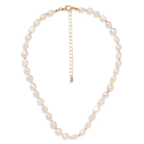 Deals ๐ AQUA Simulated Pearl & Bead Necklace, 14" - 100% Exclusive White โญ 4 Deals ๐ AQUA Simulated Pearl & Bead Necklace, 14" - 100% Exclusive White โญ - Image 4