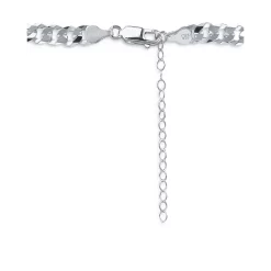 Best Pirce 🥰 AQUA Cuban And Curb Link Chain Necklace, 16" - 100% Exclusive Silver 🛒 -AQUA Elegant shop unnamed file 4362