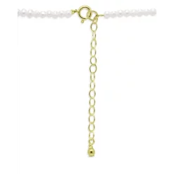 Best deal ⭐ AQUA Heart Charm Freshwater Pearl Beaded Pendant Necklace In 18K Gold Plated Sterling Silver, 15.5"-17.5" - 100% Exclusive White/gold ✔️ -AQUA Elegant shop unnamed file 4387