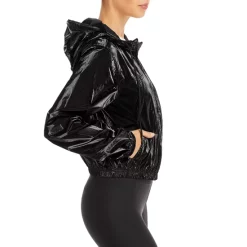 Cheap ⭐ AQUA Cropped Hooded Windbreaker - 100% Exclusive Black 🔔 -AQUA Elegant shop unnamed file 4397