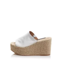 Wholesale 🎁 AQUA Women's Jacy Platform Wedge Slide Sandals - 100% Exclusive White Leather 👏 -AQUA Elegant shop unnamed file 4421