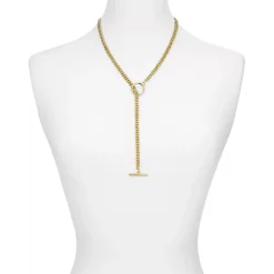 Buy ⭐ AQUA Toggle Chain Necklace, 23" - 100% Exclusive Gold 😀 -AQUA Elegant shop unnamed file 4435