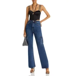 Discount 👏 AQUA Halter Bustier Top, Trousers, Jenni Strap High Heel Sandals & Crystal Shoulder Bag - 100% Exclusive Silver 😀 -AQUA Elegant shop unnamed file 45