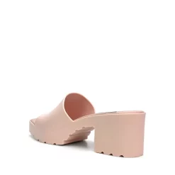Discount ✨ AQUA 😀 Women's Jelly Block Heel Slide Sandals - 100% Exclusive Rosa Candy 👏 -AQUA Elegant shop unnamed file 4535