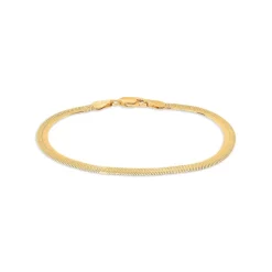 Best Pirce 😍 AQUA Herringbone Chain Bracelet - 100% Exclusive Gold 😍