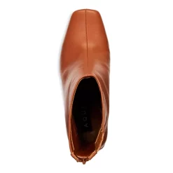 Best Sale 🔔 AQUA Women's Julie High Heel Booties - 100% Exclusive Green Leather ❤️ -AQUA Elegant shop unnamed file 455