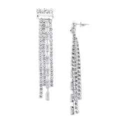 Best reviews of 🎁 AQUA Mixed Gem Drop Earrings - 100% Exclusive Silver 💯