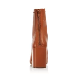 Best Sale 🔔 AQUA Women's Julie High Heel Booties - 100% Exclusive Green Leather ❤️ -AQUA Elegant shop unnamed file 456