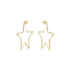 Best reviews of 👍 AQUA Star Drop Earrings In 18K Gold-Plated Sterling Silver - 100% Exclusive ✔️