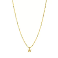 Budget 👏 AQUA Star Pendant Beaded Necklace, 16"-18" - 100% Exclusive Gold 🧨 -AQUA Elegant shop unnamed file 4600