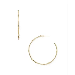 New ๐ฅฐ AQUA Crystal Hoop Earrings - 100% Exclusive Gold ๐