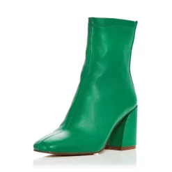 Best Sale 🔔 AQUA Women's Julie High Heel Booties - 100% Exclusive Green Leather ❤️ -AQUA Elegant shop unnamed file 462