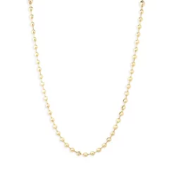 Brand new ๐ AQUA Ball Chain Strand Necklace In Gold Tone, 18.5"-22" - 100% Exclusive โญ