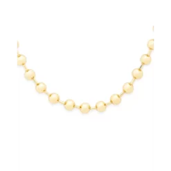 Brand new 👏 AQUA Ball Chain Strand Necklace In Gold Tone, 18.5"-22" - 100% Exclusive ⭐ -AQUA Elegant shop unnamed file 4640