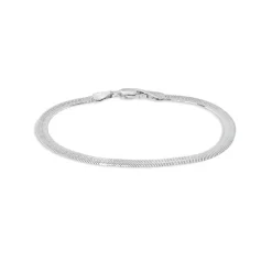 Discount ๐ AQUA Herringbone Chain Bracelet - 100% Exclusive Silver ๐