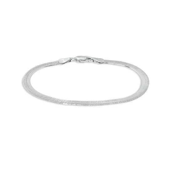Discount ๐ AQUA Herringbone Chain Bracelet - 100% Exclusive Silver ๐ 1 Discount ๐ AQUA Herringbone Chain Bracelet - 100% Exclusive Silver ๐