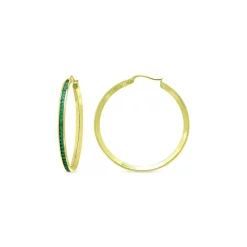 Wholesale ⭐ AQUA Created Green Quartz Hoop Earrings In 18K Gold Plated Sterling Silver - 100% Exclusive Green/gold 👍 5 Wholesale ⭐ AQUA Created Green Quartz Hoop Earrings In 18K Gold Plated Sterling Silver - 100% Exclusive Green/gold 👍 -AQUA Elegant shop unnamed file 4654