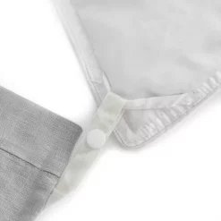 Best Sale 🌟 AQUA Linen Duvet Cover, Full/Queen - 100% Exclusive Dove Gray 🎉 -AQUA Elegant shop unnamed file 4698