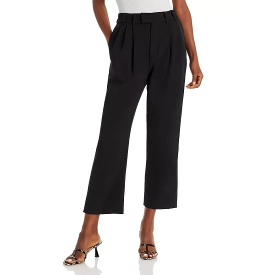 Promo ✨ AQUA Farmers Market High Waist Cropped Pants - 100% Exclusive Black ⭐ 1 Promo ✨ AQUA Farmers Market High Waist Cropped Pants - 100% Exclusive Black ⭐