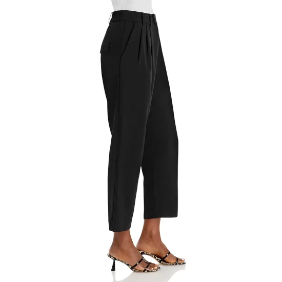 Promo ✨ AQUA Farmers Market High Waist Cropped Pants - 100% Exclusive Black ⭐ 4 Promo ✨ AQUA Farmers Market High Waist Cropped Pants - 100% Exclusive Black ⭐ - Image 4