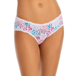 Cheap ⌛ AQUA Lace Trim Hipster - 100% Exclusive White Ditsy Floral 💯 -AQUA Elegant shop unnamed file 4762