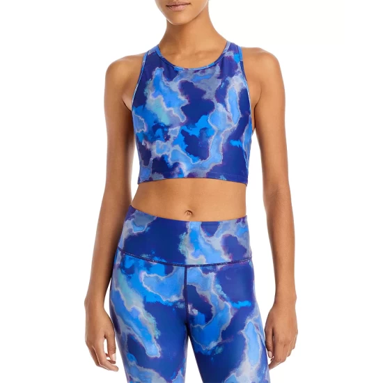 Flash Sale โค๏ธ AQUA Galaxy Print Long Line Sports Bra - 100% Exclusive Sodalite Multi ๐ 1 Flash Sale โค๏ธ AQUA Galaxy Print Long Line Sports Bra - 100% Exclusive Sodalite Multi ๐