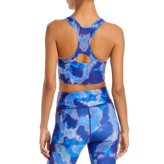 Flash Sale โค๏ธ AQUA Galaxy Print Long Line Sports Bra - 100% Exclusive Sodalite Multi ๐ 2 Flash Sale โค๏ธ AQUA Galaxy Print Long Line Sports Bra - 100% Exclusive Sodalite Multi ๐ - Image 2