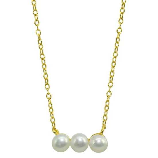 Best reviews of ⌛ AQUA Cultured Freshwater Pearl Bar Necklace, 15.5"-17.5" - 100% Exclusive White/gold ✨ 1 Best reviews of ⌛ AQUA Cultured Freshwater Pearl Bar Necklace, 15.5"-17.5" - 100% Exclusive White/gold ✨