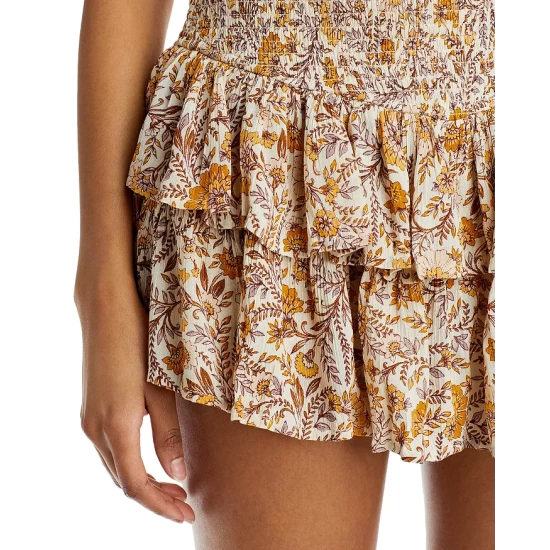 Hot Sale ๐งจ AQUA Larkin Printed Tiered Ruffle Skirt - 100% Exclusive Petal ๐ 7 Hot Sale ๐งจ AQUA Larkin Printed Tiered Ruffle Skirt - 100% Exclusive Petal ๐ - Image 7