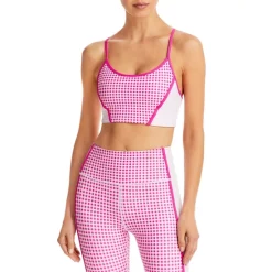 Hot Sale โ AQUA Colorblocked Bralette Top - 100% Exclusive Hot Pink โค๏ธ