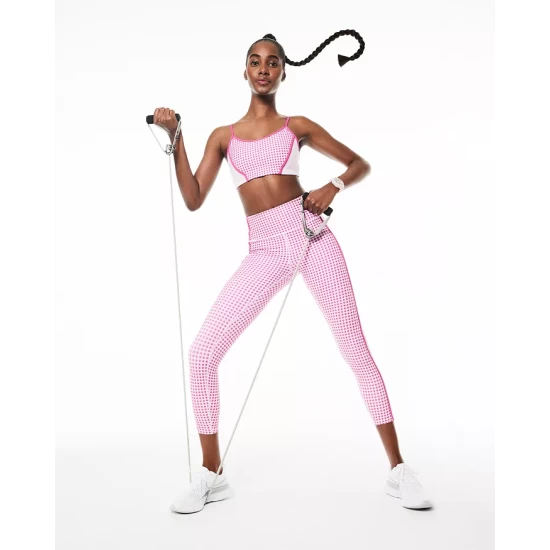 Hot Sale ⌛ AQUA Colorblocked Bralette Top - 100% Exclusive Hot Pink ❤️ 2 Hot Sale ⌛ AQUA Colorblocked Bralette Top - 100% Exclusive Hot Pink ❤️ - Image 2