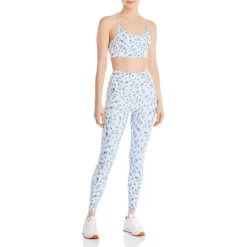 Deals 😀 AQUA Floral Print Knit Bra - 100% Exclusive White Blue Floral ❤️ -AQUA Elegant shop unnamed file 4856