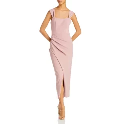 Cheapest ✔️ AQUA Long Pull Through Back Dress - 100% Exclusive Rose 😀