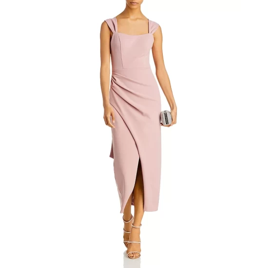 Cheapest ✔️ AQUA Long Pull Through Back Dress - 100% Exclusive Rose 😀 4 Cheapest ✔️ AQUA Long Pull Through Back Dress - 100% Exclusive Rose 😀 - Image 4