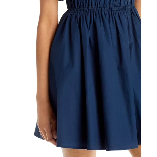 Best Pirce 💯 AQUA Puff Sleeve Mini Dress - 100% Exclusive Navy 🔔 6 Best Pirce 💯 AQUA Puff Sleeve Mini Dress - 100% Exclusive Navy 🔔 - Image 6