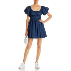 Best Pirce 💯 AQUA Puff Sleeve Mini Dress - 100% Exclusive Navy 🔔 13 Best Pirce 💯 AQUA Puff Sleeve Mini Dress - 100% Exclusive Navy 🔔 -AQUA Elegant shop unnamed file 4910