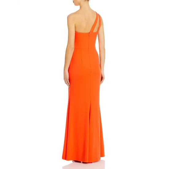 Coupon 🎁 AQUA One Shoulder Cutout Gown - 100% Exclusive Orange 😀 2 Coupon 🎁 AQUA One Shoulder Cutout Gown - 100% Exclusive Orange 😀 - Image 2