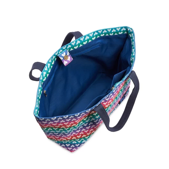 Discount ❤️ AQUA Je T'aime Heart Print Tote - 100% Exclusive Multi 🤩 4 Discount ❤️ AQUA Je T'aime Heart Print Tote - 100% Exclusive Multi 🤩 - Image 4