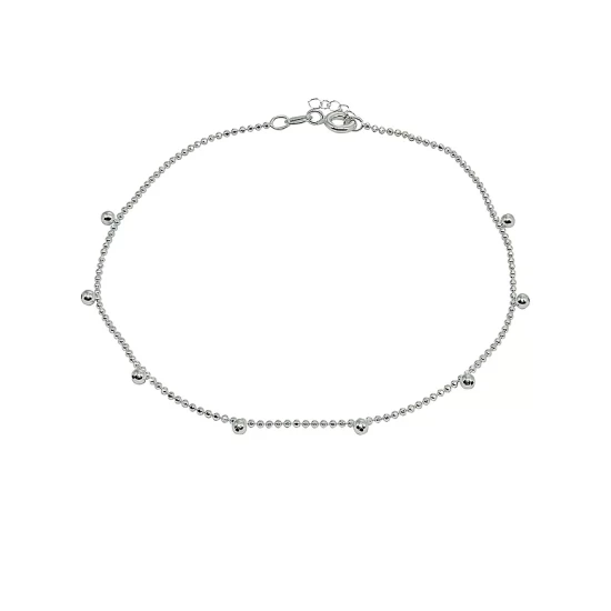 Flash Sale ⌛ AQUA Bead Charm Ball-Chain Ankle Bracelet - 100% Exclusive Gold ⭐ 2 Flash Sale ⌛ AQUA Bead Charm Ball-Chain Ankle Bracelet - 100% Exclusive Gold ⭐ - Image 2