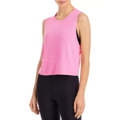 Best Pirce 🎉 AQUA Raw Edge Tank Top - 100% Exclusive Pink ❤️