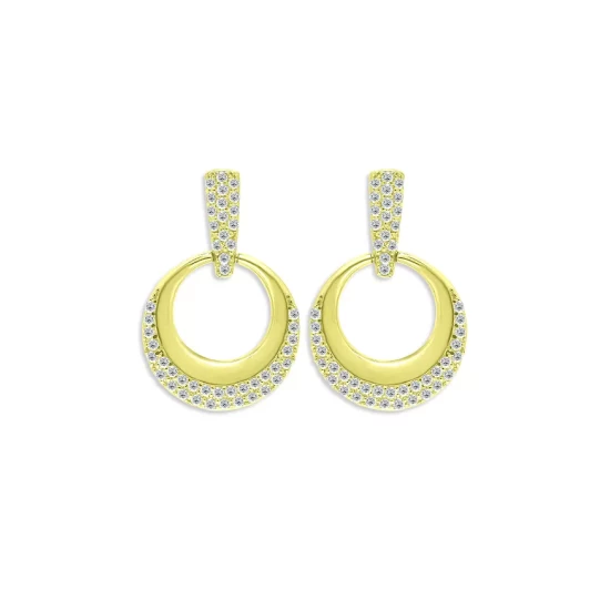 Coupon ๐ AQUA Pavรฉ Doorknocker Drop Earrings In 18K Gold-Plated Sterling Silver - 100% Exclusive ๐ 1 Coupon ๐ AQUA Pavรฉ Doorknocker Drop Earrings In 18K Gold-Plated Sterling Silver - 100% Exclusive ๐