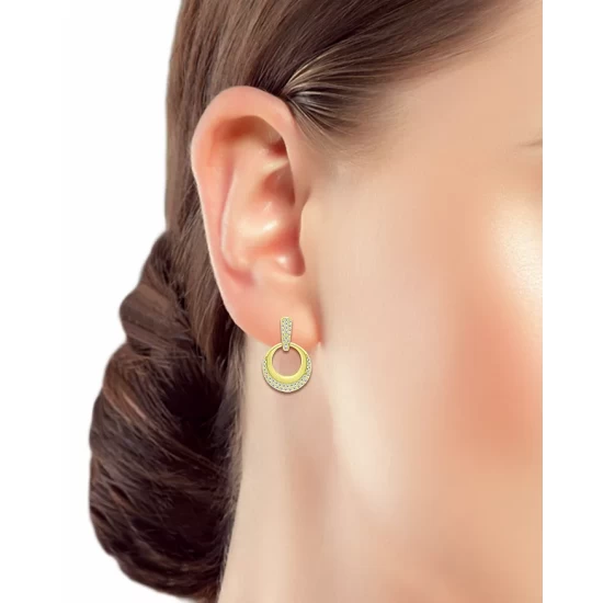 Coupon ๐ AQUA Pavรฉ Doorknocker Drop Earrings In 18K Gold-Plated Sterling Silver - 100% Exclusive ๐ 2 Coupon ๐ AQUA Pavรฉ Doorknocker Drop Earrings In 18K Gold-Plated Sterling Silver - 100% Exclusive ๐ - Image 2