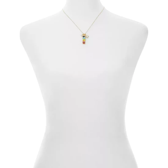 Hot Sale ๐ AQUA Loved Pendant Necklace, 16" - 100% Exclusive Multi โ 2 Hot Sale ๐ AQUA Loved Pendant Necklace, 16" - 100% Exclusive Multi โ - Image 2