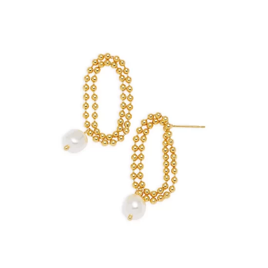 Brand new π AQUA Imitation Pearl Drop Earrings - 100% Exclusive Gold/white π 1 Brand new π AQUA Imitation Pearl Drop Earrings - 100% Exclusive Gold/white π